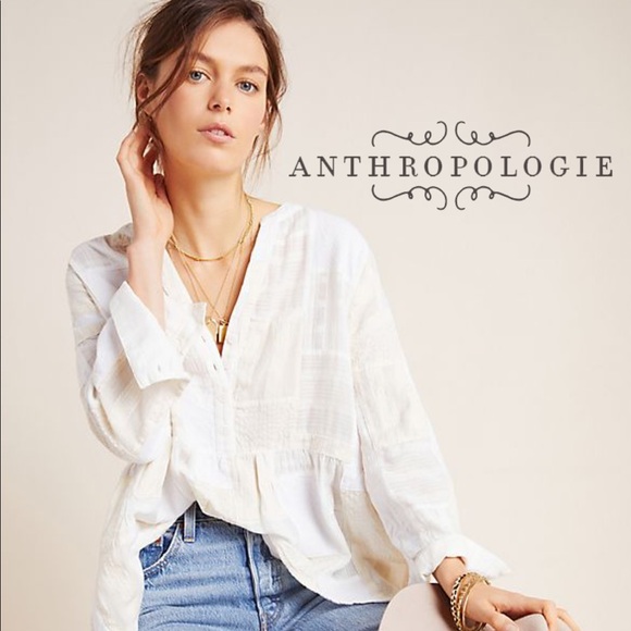Anthropologie Tops - The Zoe Swing Blouse by Maeve